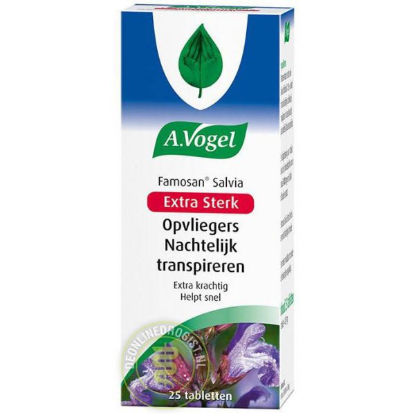 A.Vogel Famosan Salvia Extra Sterk Tabletten 25st