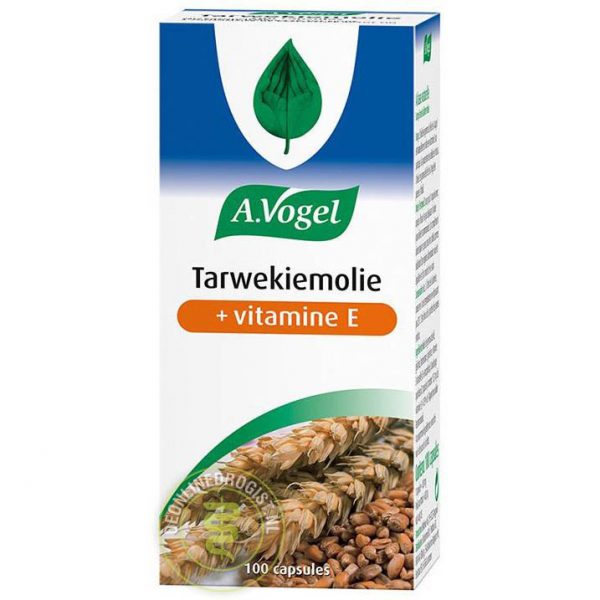 A.Vogel Tarwekiemolie + Vitamine E Capsules 100st