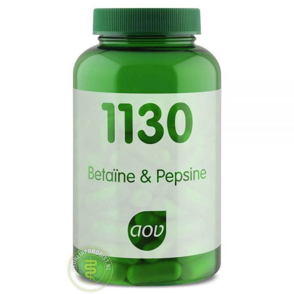 AOV 1130 Betaine & Pepsine Capsules 120st