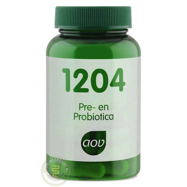 AOV 1204 Pre- En Probiotica Capsules 30st