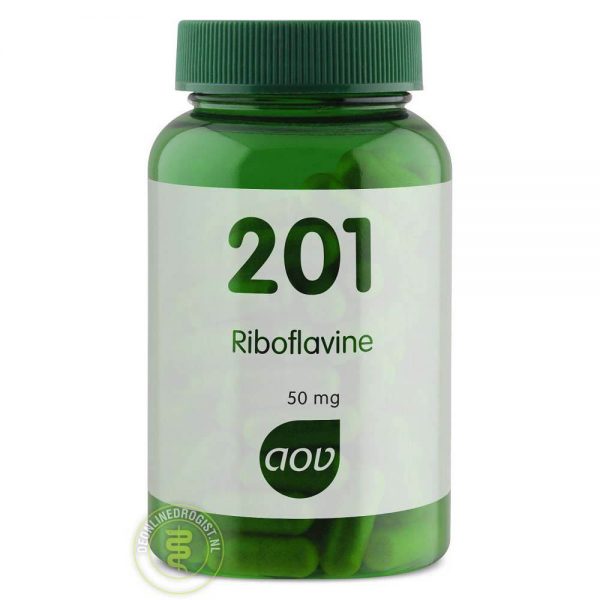 AOV 201 Riboflavine 50mg Capsules 100st