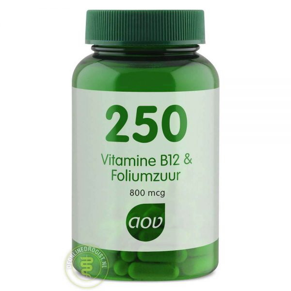 AOV 250 Vitamine B12 & Foliumzuur 60st