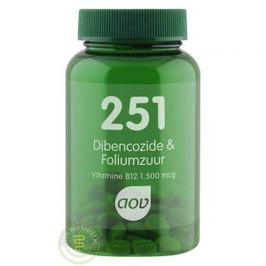 AOV 251 Dibencozide & Foliumzuur Zuigtabletten 60st