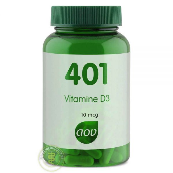 AOV 401 Vitamine D3 Capsules 60st