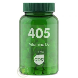 AOV 405 Vitamine D3 15mcg Tabletten 180st