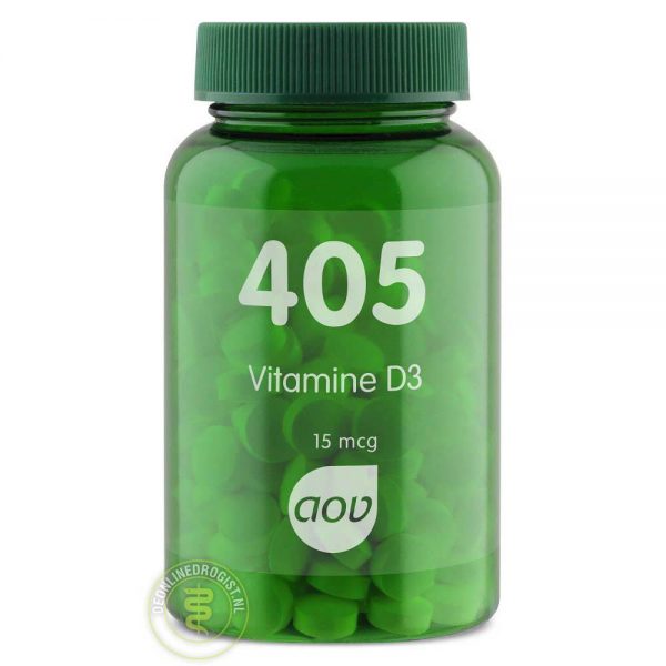 AOV 405 Vitamine D3 15mcg Tabletten 180st