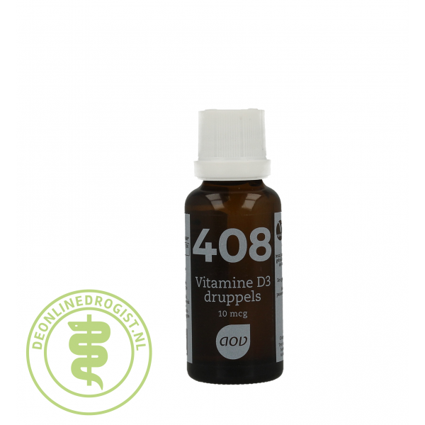 AOV 408 Vitamine D3 Druppels 25ml