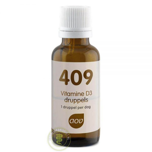 AOV 409 Vitamine D3 25mcg Druppels 15ml