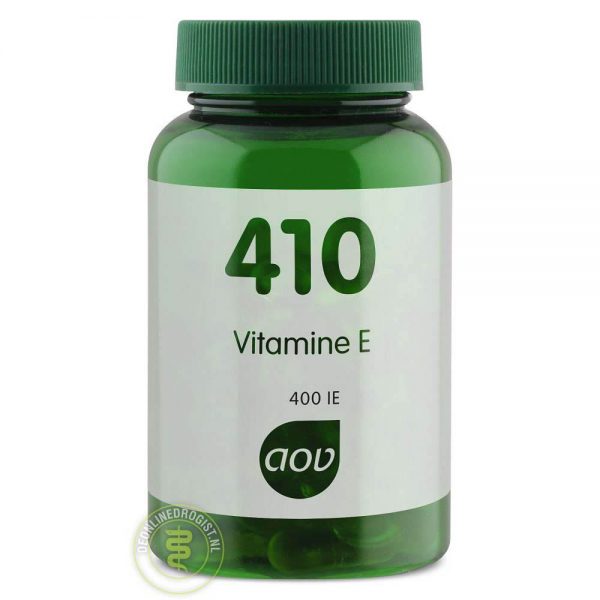 AOV 410 Vitamine E Capsules 60st