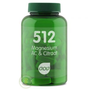 AOV 512 Magnesium AC & Citraat Tabletten 60st