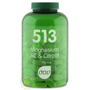 AOV 513 Magnesium AC & Citraat Tabletten 180st