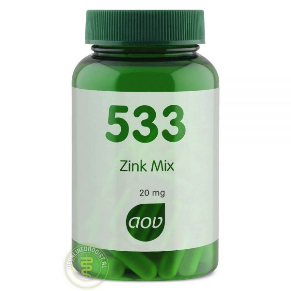 AOV 533 Zink Mix Capsules 60st