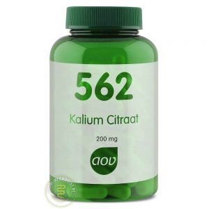 AOV 562 Kalium Citraat 200mg Vegacaps 100st