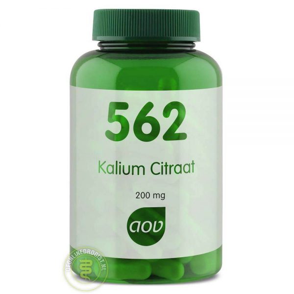 AOV 562 Kalium Citraat 200mg Vegacaps 100st