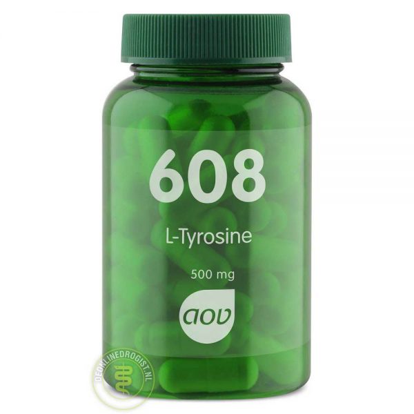 AOV 608 L Tyrosine 500mg Capsules 60st