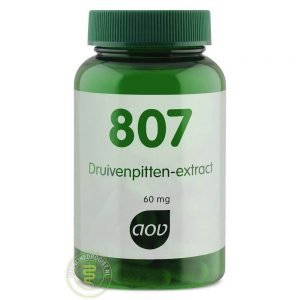 AOV 807 Druivenpitten-extract 60mg Capsules 60st