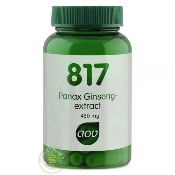 AOV 817 Panax Ginseng Extract Capsules