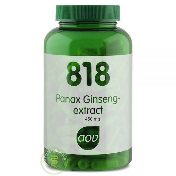 AOV 818 Panax Ginseng Extract Capsules 180st