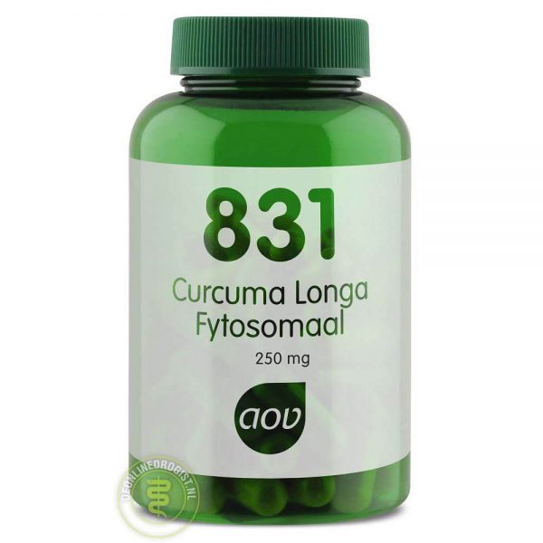 AOV 831 Curcuma Longa Fytosomaal 250mg Capsules 60st