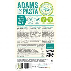 Adams Pasta Vegan