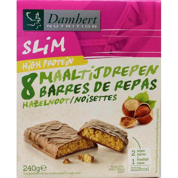 Afslank proteinereep chocolade noot