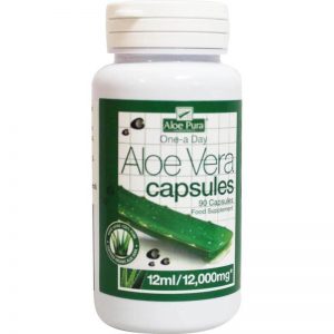 Aloe vera capsules