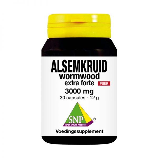 Alsemkruid wormwood 3000 mg puur