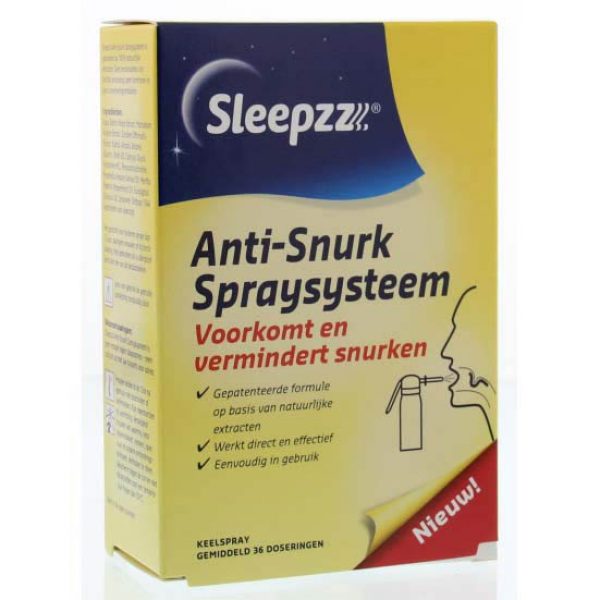 Anti snurk spraysysteem