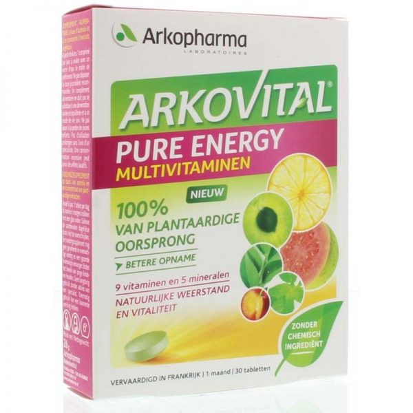 Arkovital Pure Energy Multivitaminen Tabletten