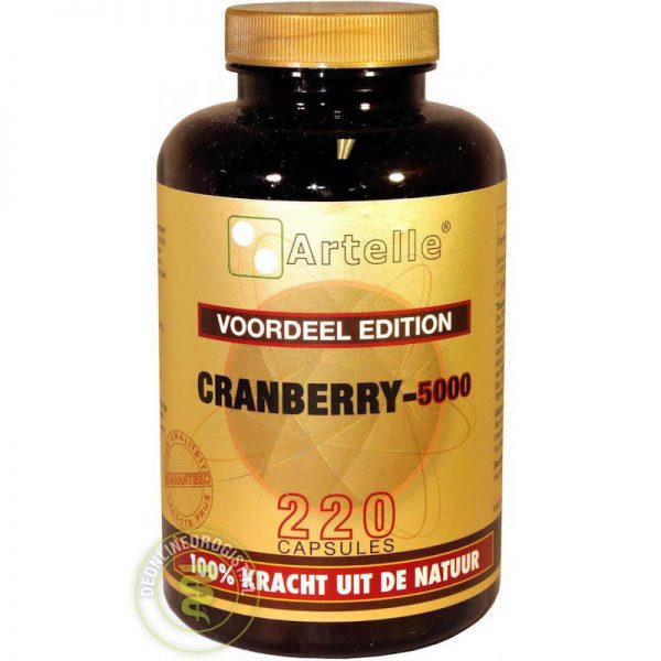 Artelle Cranberry 5000mg Capsules 220st