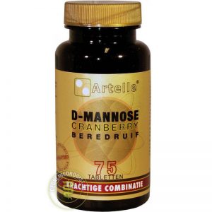 Artelle D-Mannose Cranberry Beredruif Tabletten 75 st