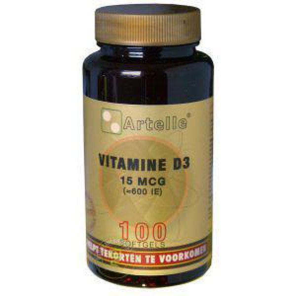 Artelle Vitamine D3 15mcg