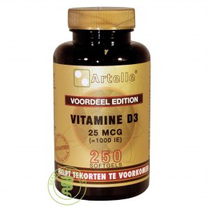 Artelle Vitamine D3 25mcg 250st