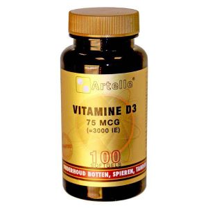 Artelle Vitamine D3 75mcg Softgels 100st