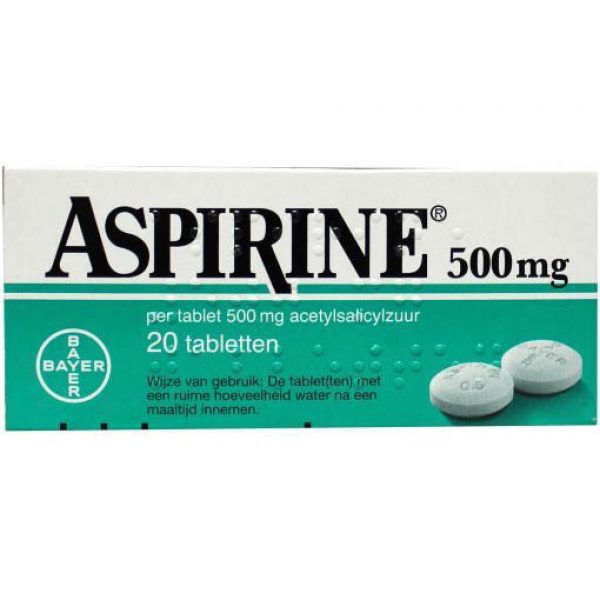 Aspirine Tabletten 500mg