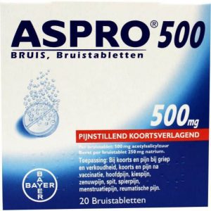 Aspro Bruistabletten 500mg 20st