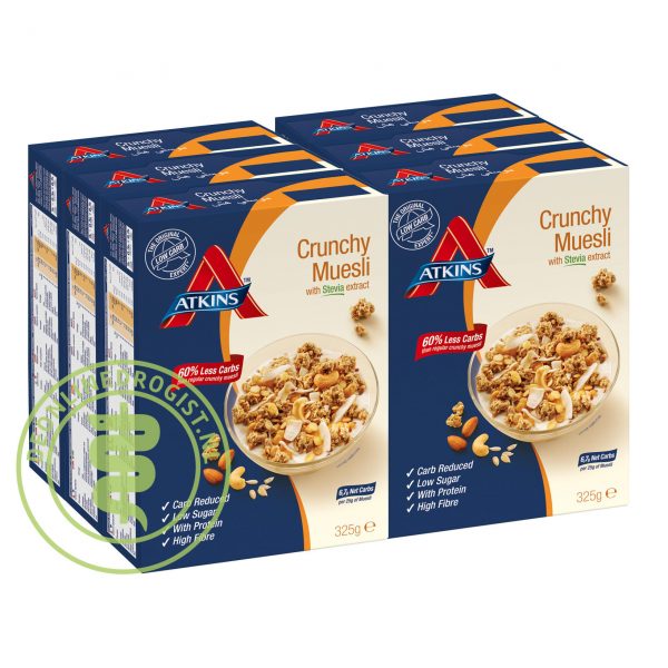 Atkins Crunchy Muesli Grootverpakking (6x325gr)