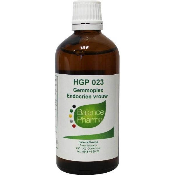 Balance Pharma Gemmoplex HGP 023 Endocrien Vrouw