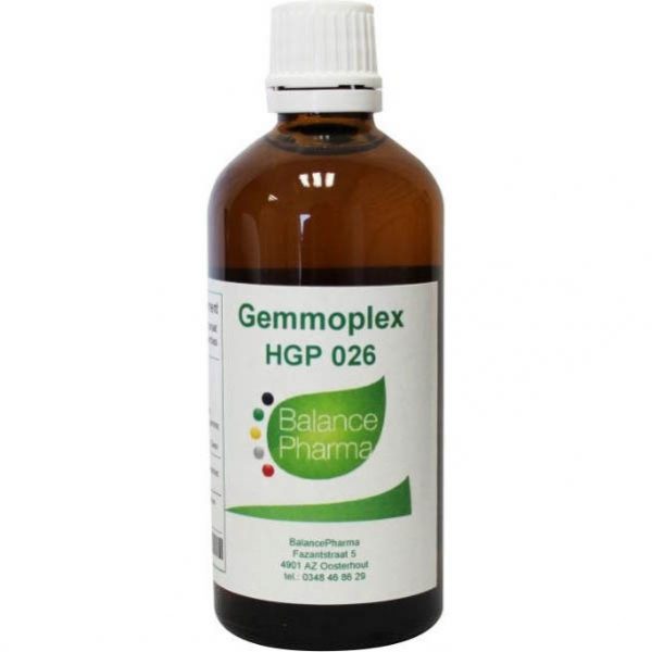 Balance Pharma Gemmoplex HGP 026 Gewrichtslymf