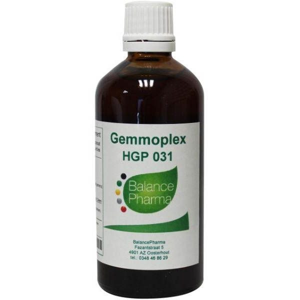 Balance Pharma Gemmoplex HGP 031 Ooglymf