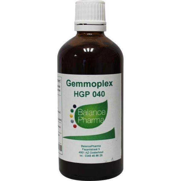 Balance Pharma Gemmoplex HGP 040 Diep Lymf