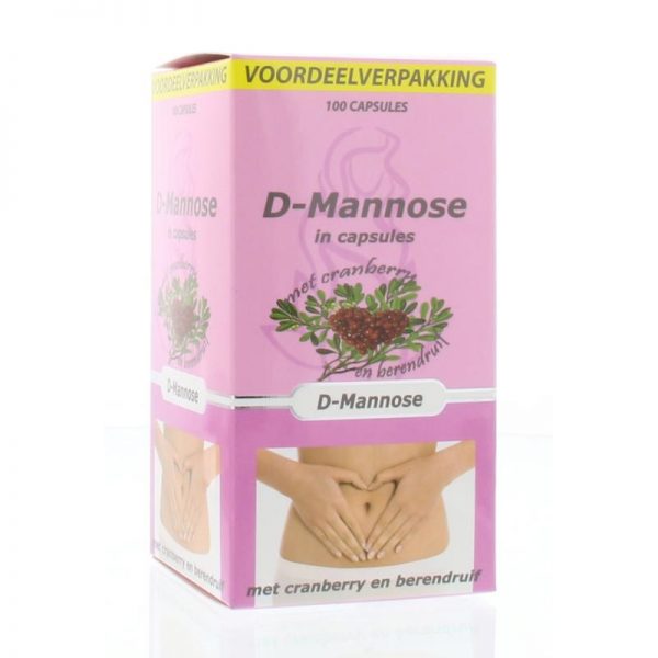 Beautylin D-Mannose met Cranberry & Berendruif Capsules