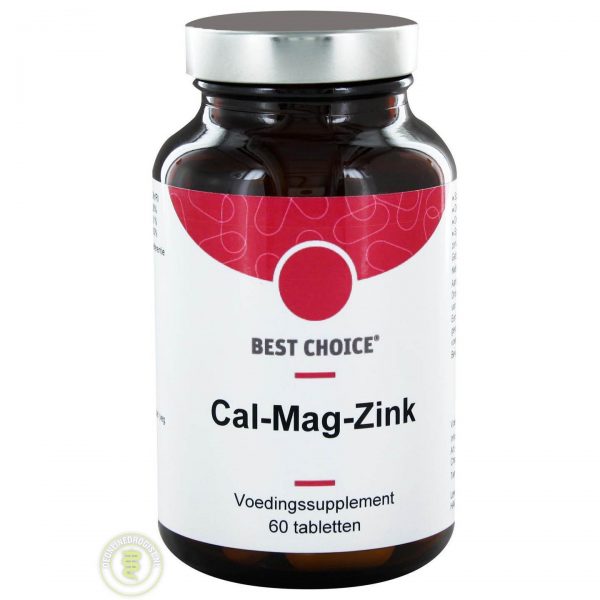 Best Choice Calcium Magnesium Zink Tabletten 60st