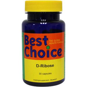 Best Choice D Ribose Capsules 30ST