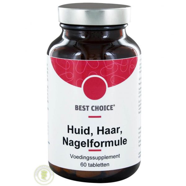 Best Choice Huid Haar & Nagelformule Tabletten 60 st