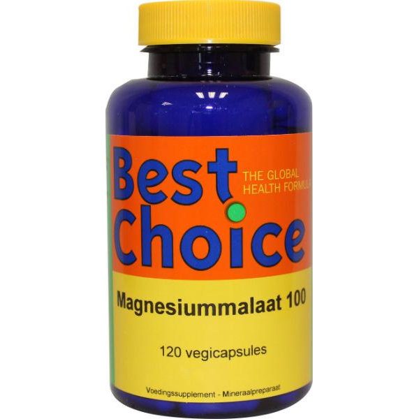 Best Choice Magnesium Malaat Capsules 120st