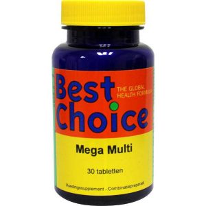 Best Choice Mega Multi Tabletten 30st