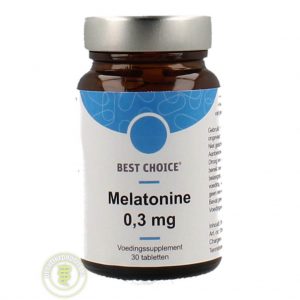 Best Choice Melatonine 0.3mg Tabletten 30st