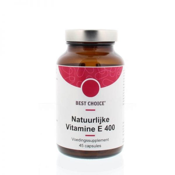 Best Choice Natuurlijke Vitamine E-400 Capsules 45st