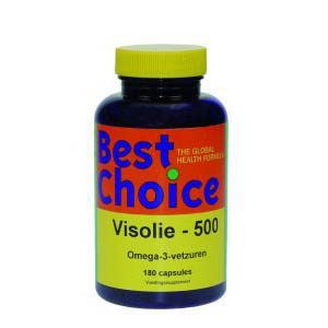 Best Choice Visolie 500 Capsules 180st